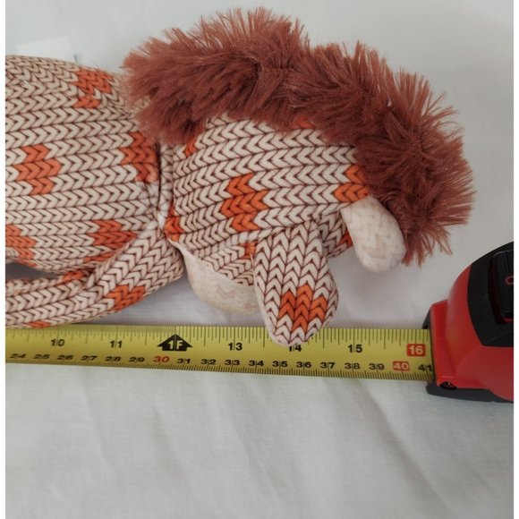 Hug Fun Plush Hanging Horse Tan Orange Brown Long Arms And Legs 16” - Picture 8 of 8